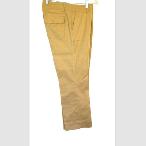 VTG Daisy Fuentes Women’s Khaki Pants Size 8 Chinos NWT Straight Leg Pockets - Picture 5 of 13